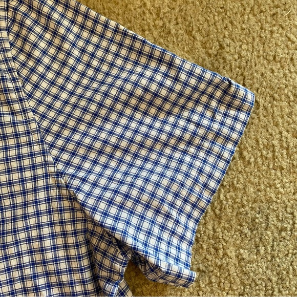 U.S. Polo Assn. XL Men’s size XL Royal blue and white check stretch - Picture 9 of 11